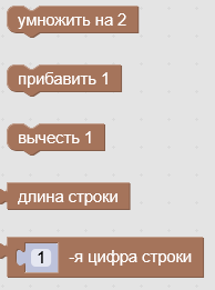 Команды робота